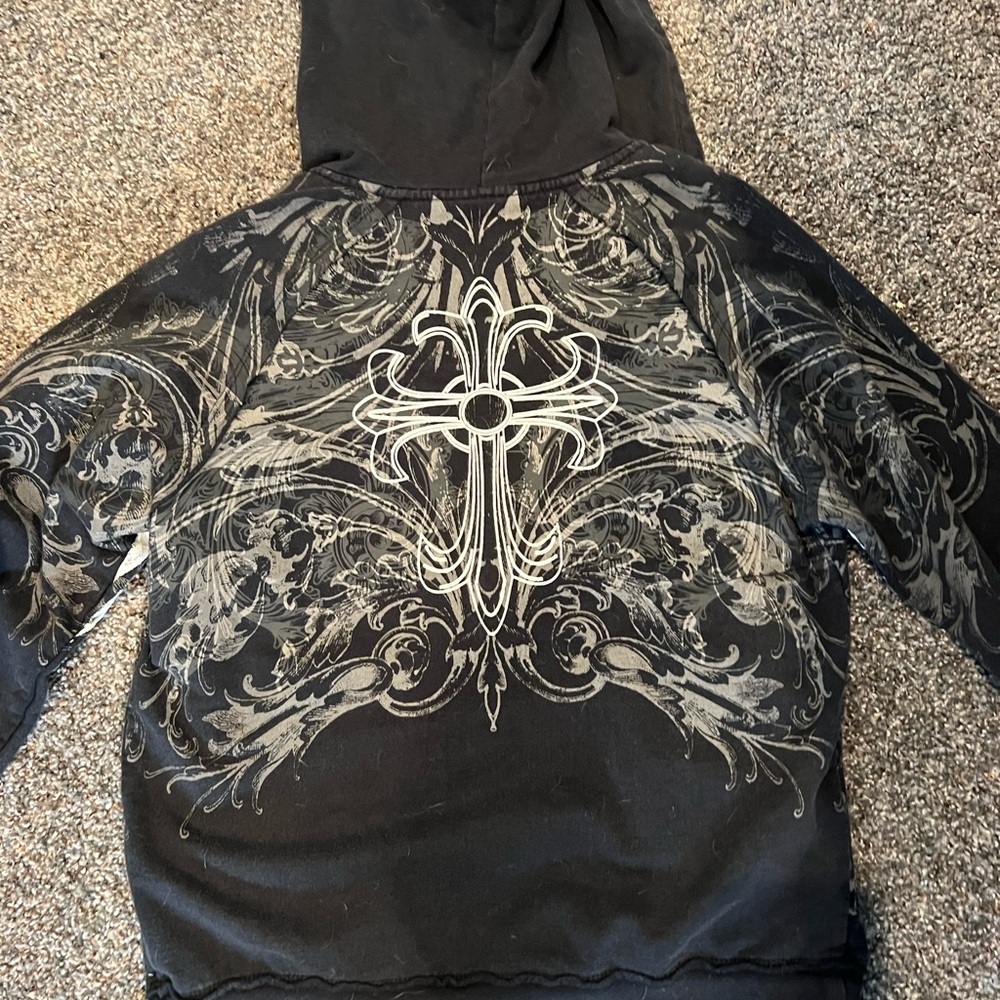 Regular zip up cotton jacket